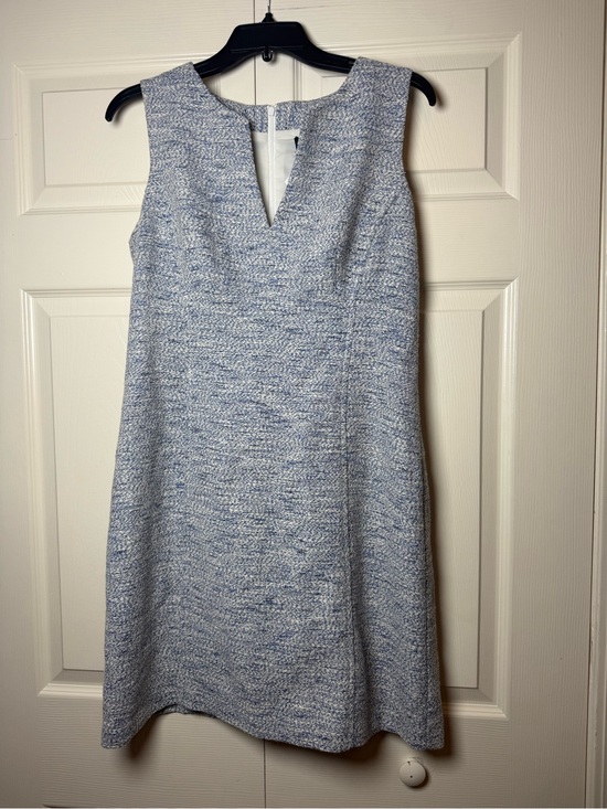 Nanette Lepore Dresses & Skirts - Nanette‎ Lepore Ivory Blue Sky Love or Money Shift Dress